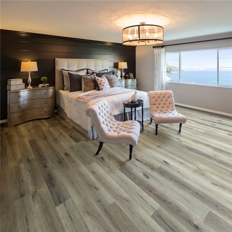 What are the features of fire-proof vinyl flooring?