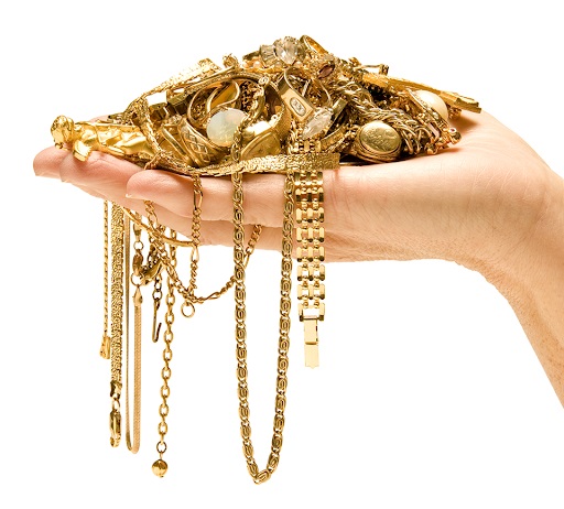 You can sell your unconventional gold items to a pawnbroker